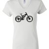 Women's Short Sleeve V-Neck T-Shirt Thumbnail