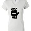Women's Short Sleeve V-Neck T-Shirt Thumbnail