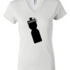 Women's Short Sleeve V-Neck T-Shirt Thumbnail