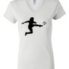 Women's Short Sleeve V-Neck T-Shirt Thumbnail
