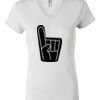Women's Short Sleeve V-Neck T-Shirt Thumbnail