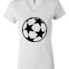 Women's Short Sleeve V-Neck T-Shirt Thumbnail