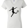 Women's Short Sleeve V-Neck T-Shirt Thumbnail