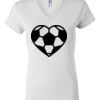 Women's Short Sleeve V-Neck T-Shirt Thumbnail