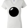 Women's Short Sleeve V-Neck T-Shirt Thumbnail
