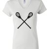 Women's Short Sleeve V-Neck T-Shirt Thumbnail