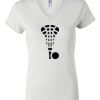 Women's Short Sleeve V-Neck T-Shirt Thumbnail