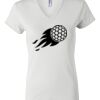 Women's Short Sleeve V-Neck T-Shirt Thumbnail