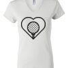 Women's Short Sleeve V-Neck T-Shirt Thumbnail