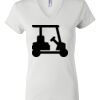 Women's Short Sleeve V-Neck T-Shirt Thumbnail