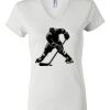 Women's Short Sleeve V-Neck T-Shirt Thumbnail