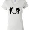 Women's Short Sleeve V-Neck T-Shirt Thumbnail