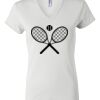 Women's Short Sleeve V-Neck T-Shirt Thumbnail