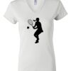 Women's Short Sleeve V-Neck T-Shirt Thumbnail