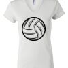 Women's Short Sleeve V-Neck T-Shirt Thumbnail
