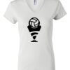 Women's Short Sleeve V-Neck T-Shirt Thumbnail