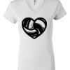 Women's Short Sleeve V-Neck T-Shirt Thumbnail