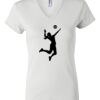 Women's Short Sleeve V-Neck T-Shirt Thumbnail