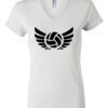 Women's Short Sleeve V-Neck T-Shirt Thumbnail