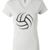 Women's Short Sleeve V-Neck T-Shirt Thumbnail