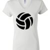 Women's Short Sleeve V-Neck T-Shirt Thumbnail