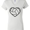Women's Short Sleeve V-Neck T-Shirt Thumbnail