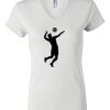 Women's Short Sleeve V-Neck T-Shirt Thumbnail