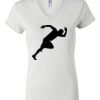 Women's Short Sleeve V-Neck T-Shirt Thumbnail