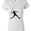 Women's Short Sleeve V-Neck T-Shirt Thumbnail