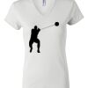 Women's Short Sleeve V-Neck T-Shirt Thumbnail
