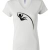 Women's Short Sleeve V-Neck T-Shirt Thumbnail