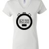 Women's Short Sleeve V-Neck T-Shirt Thumbnail