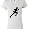 Women's Short Sleeve V-Neck T-Shirt Thumbnail