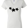 Women's Short Sleeve V-Neck T-Shirt Thumbnail