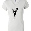 Women's Short Sleeve V-Neck T-Shirt Thumbnail