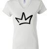 Women's Short Sleeve V-Neck T-Shirt Thumbnail