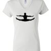 Women's Short Sleeve V-Neck T-Shirt Thumbnail