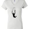 Women's Short Sleeve V-Neck T-Shirt Thumbnail