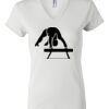 Women's Short Sleeve V-Neck T-Shirt Thumbnail