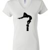 Women's Short Sleeve V-Neck T-Shirt Thumbnail