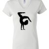 Women's Short Sleeve V-Neck T-Shirt Thumbnail