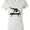 Women's Short Sleeve V-Neck T-Shirt Thumbnail