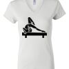 Women's Short Sleeve V-Neck T-Shirt Thumbnail
