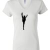 Women's Short Sleeve V-Neck T-Shirt Thumbnail