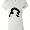Women's Short Sleeve V-Neck T-Shirt Thumbnail