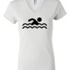 Women's Short Sleeve V-Neck T-Shirt Thumbnail