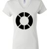 Women's Short Sleeve V-Neck T-Shirt Thumbnail