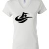 Women's Short Sleeve V-Neck T-Shirt Thumbnail
