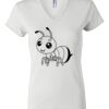 Women's Short Sleeve V-Neck T-Shirt Thumbnail
