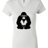 Women's Short Sleeve V-Neck T-Shirt Thumbnail